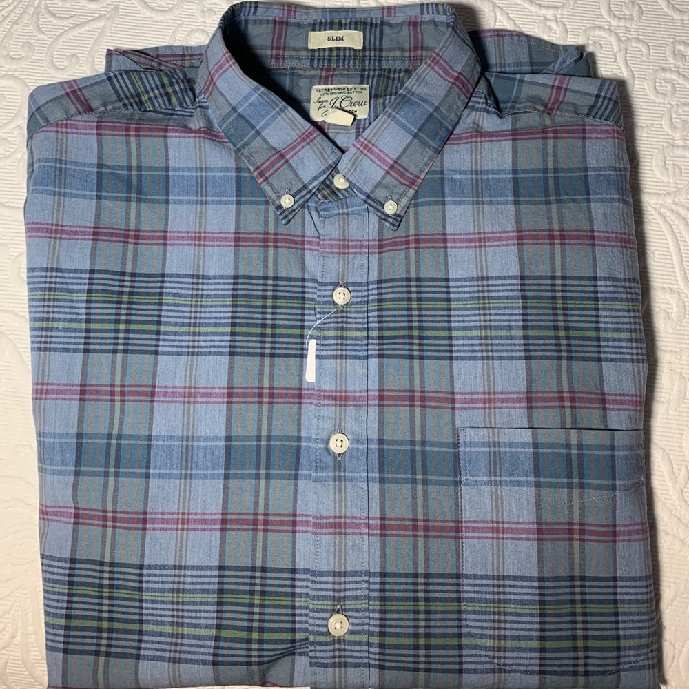 SOLD. J.Crew Men’s Button Down - Picture 2 of 4